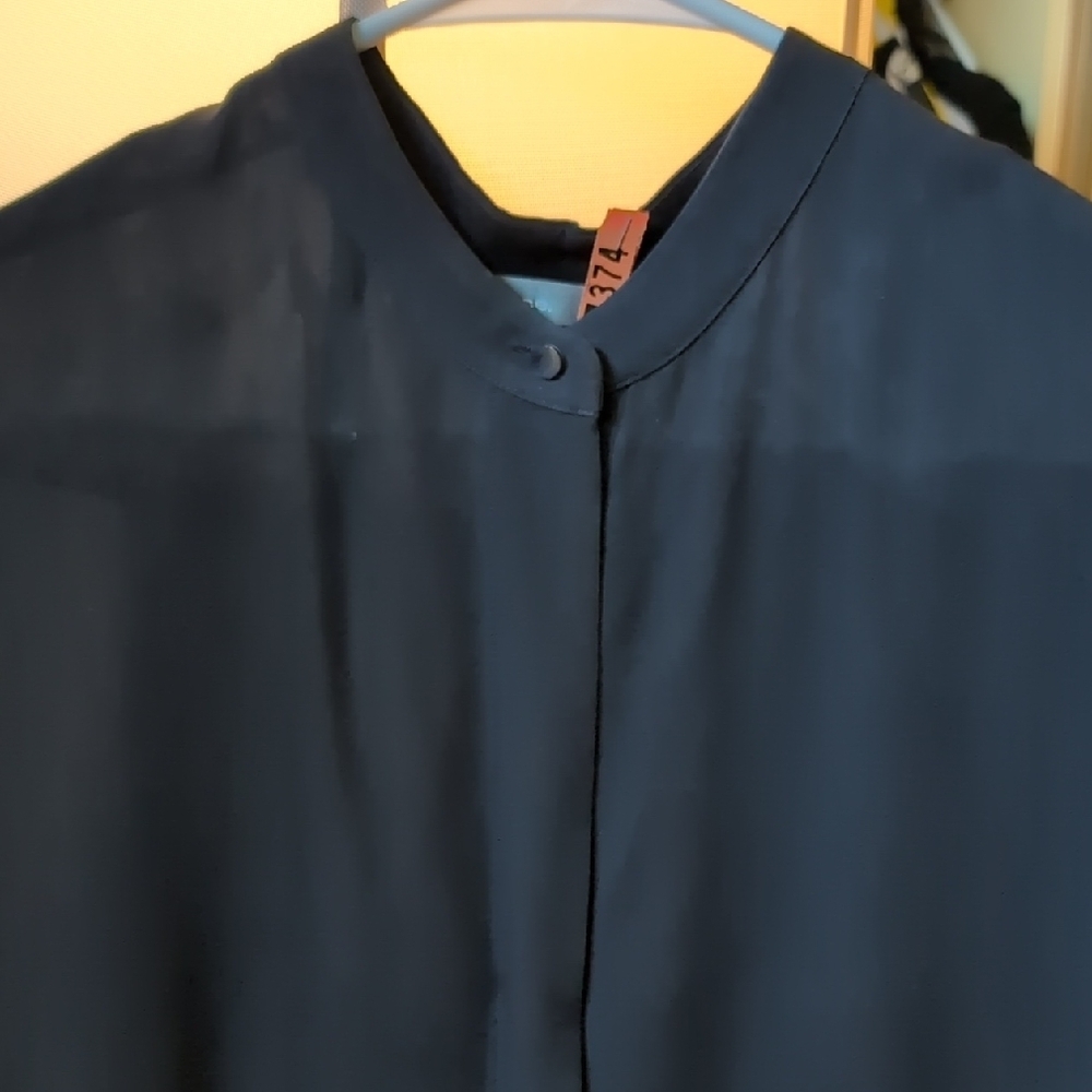 Vince Blue Blouse - Picture 4 of 8